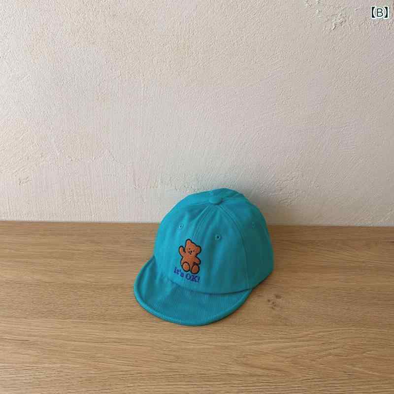 帽子 キャップ シンプル カジュアル かわいい ベビー 赤ちゃん キッズ 乳幼児 子供 ベビー服 キッズファッション 子供服 男の子 女の子 春夏 2