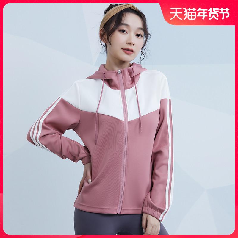 ヨガ 服 レディース 秋冬 ランニング スポーツ ウェア 長袖 トレーニング フィットネス レディース フード