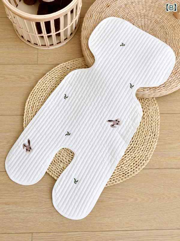 ベビーカーシート 通気性 シンプル かわいい ベビー 赤ちゃん キッズ 乳幼児 子供 男の子 女の子 子育て中 ナチュラル 2