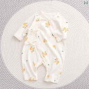 ベビー ロンパース 新生児 赤ちゃん 服 ジャンプスーツ 夏 長袖 通気性 綿 薄手 メンズ レディース兼 コットン カバーオール 柔らかい