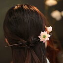 ヘアヘアアクセサリー かんざし ヘアピン 木 頭 花モチーフ 髪飾り 髪留め 大人式 母の日 手工 ギフト レトロ おしゃれ モダン レトロ レディース シンプ...