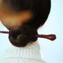 ヘアヘアアクセサリー かんざし ヘアピン 木 頭 髪飾り 髪留め 木彫り 花 大人式 母の日 ギフト レトロ おしゃれ モダン レトロ レディース シンプル ナ...