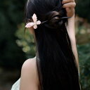 ヘアアクセサリー かんざし ヘアピン 蝶々 木 頭 髪飾り 髪留め 魅惑 中華風 ギフト レトロ おしゃれ レトロ レディース シンプル 大人式 母の日 クラシ...