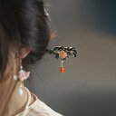 ヘアヘアアクセサリー かんざし ヘアピン 木 頭黒檀 手工 花柄 髪飾り 髪留め 大人式 母の日 ギフト レトロ おしゃれ モダン レトロ レディース シンプル...