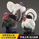鳥 フィギュア 模型 人形 おもちゃ ホビー ガーデニング オーナメント ターキー 子供 シミュレーション 動物 七面鳥 教育 プレゼント コレクション インテリア ミニチュア