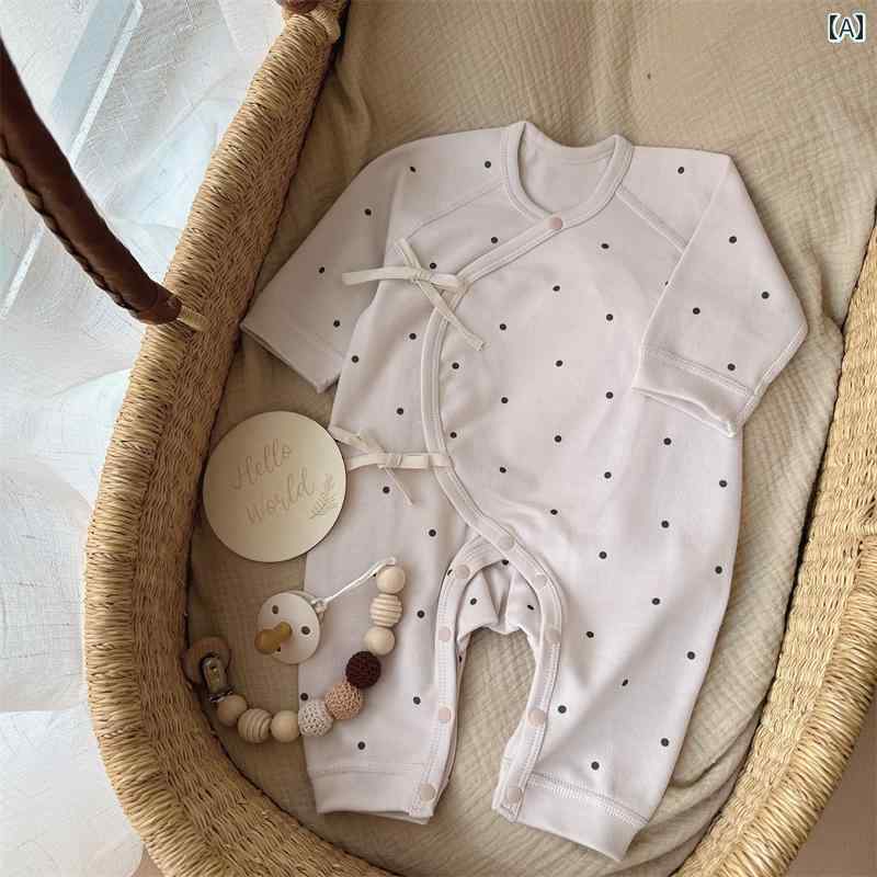 ベビー 新生児 服 ロンパース 赤ちゃん ジャンプスーツ 春秋冬 綿 インナー 肌着 長袖 コットン メンズ レディース兼 通気性 柔らかい セットアップ 出産祝い