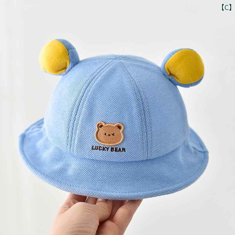 ベビー ハット 春秋冬 フィッシャーマンハット 幼児 綿 かわいい おしゃれ 寒冷対...