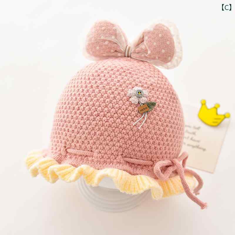 ベビー 帽子 秋冬 耳保護 キャップ 女の子 かわいい 幼児 秋冬 柔らかい素材 暖か...