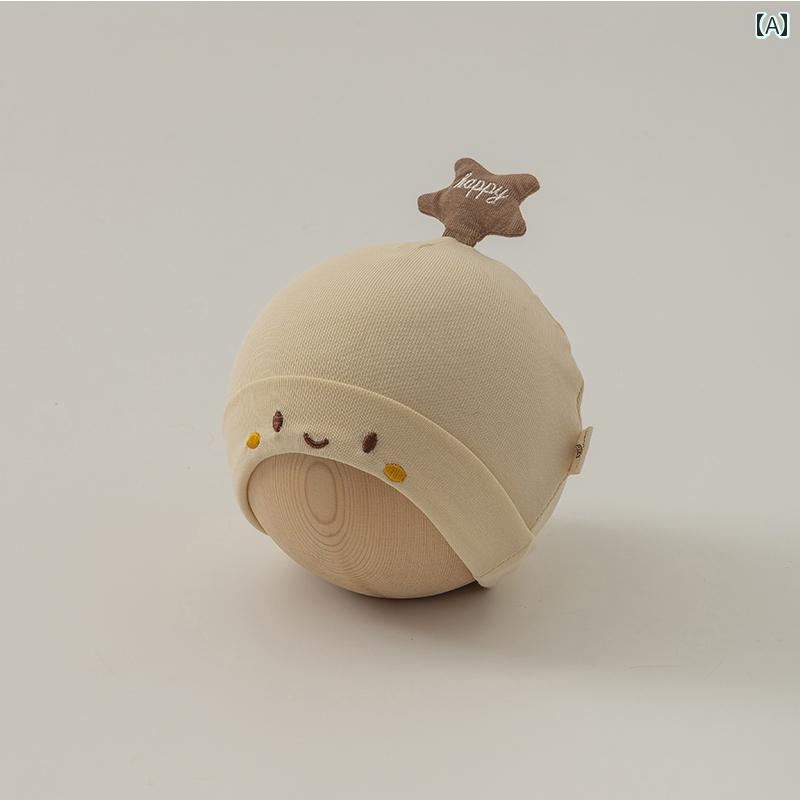 帽子 かわいい 03ヶ月 ベビー 保温 春秋冬 ソフト 薄手 アウトドア 新生児 暖かい 赤ちゃん 綿 キャップ