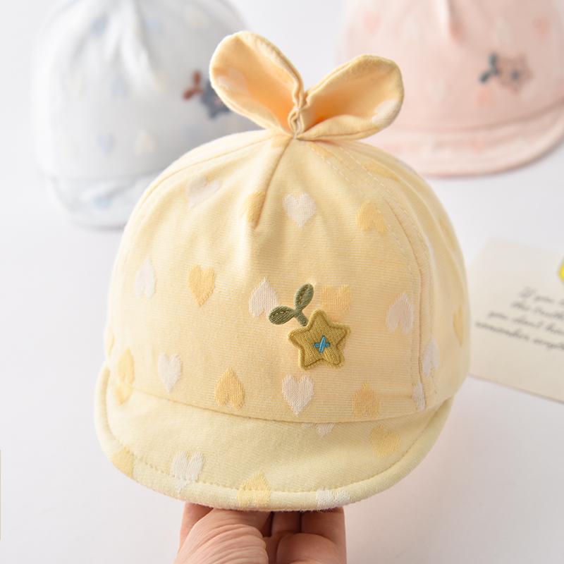ベビー ファッション 帽子 キャップ ひさし帽 小物 衣料品 薄手 頭 ヘッド 保護 か...