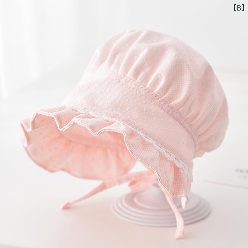 ベビー ファッション 帽子 バケットハット 日よけ ひさし帽 小物 衣料品 頭 ヘッド...