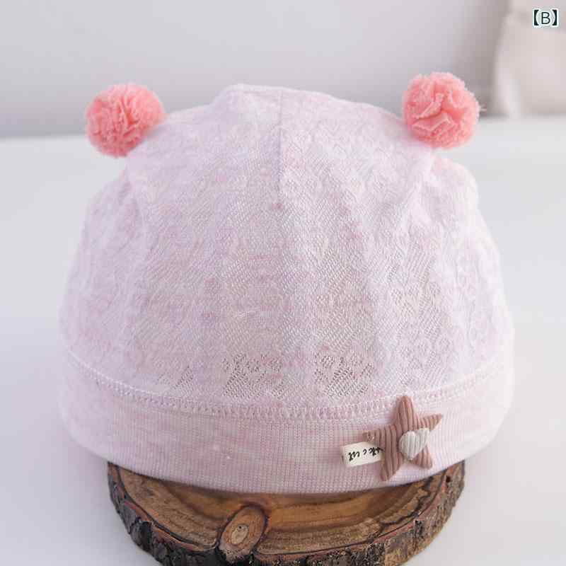 ベビー 赤ちゃん 新生児 子供 夏 メッシュコットン帽子 メンズ レディース兼 UV陽...