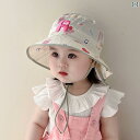 ベビー キッズ 子供 通年 サンハット UV陽射し対策帽子 メンズ レディース兼 調整可能 かわいい おしゃれ 快適 通気性 柔らかい 外遊び 屋外 外出 レジャー アウトドア デイリー 海 プール