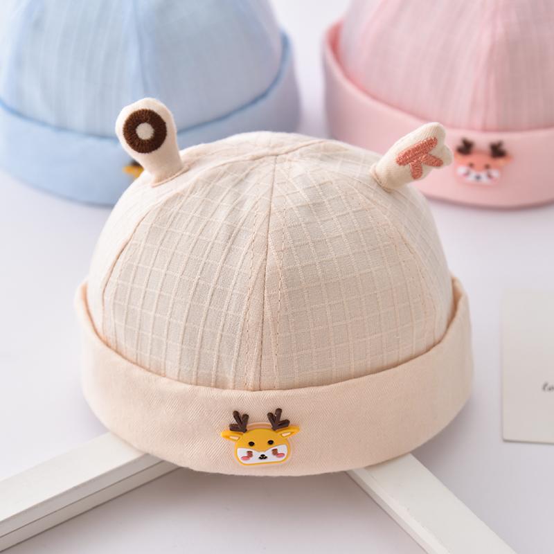 ベビー ファッション 帽子 キャップ 小物 シカ ストレッチ性 日除け 衣料品 頭 ヘッド 保護 かわいい ..