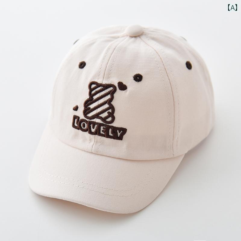 ベビー キッズ 子供 通年 キャップ UV陽射し対策 帽子 メンズ レディース兼 調整可能 かわいい おしゃれ 快適 通気性 柔らかい 韓国 外遊び 屋外 外出...