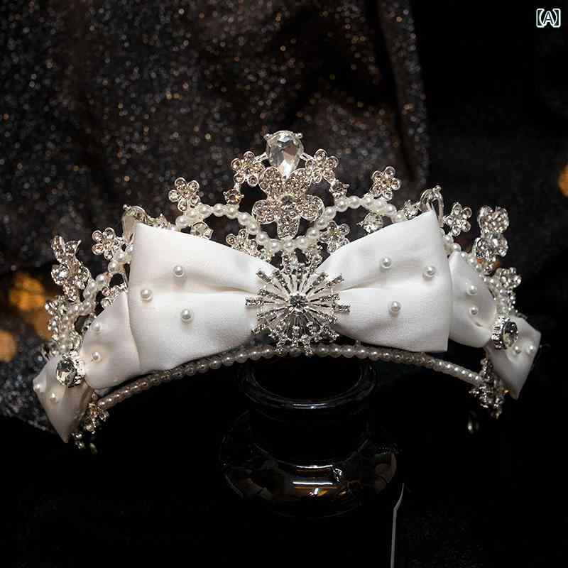 ジュエリー アクセサリー ブライダル クラウン ティアラ ウェディング ドレス 結婚式 誕生日 プリンセス シンプル フェアリー