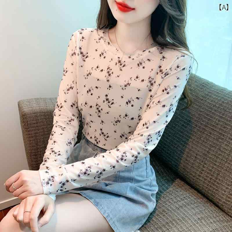 シャツ ブラウス Tシャツ 花柄 長袖 夏 アーバン ノーブル スタイリッシュ ショッピング オフィス 学校行事 快適コーデ レディース