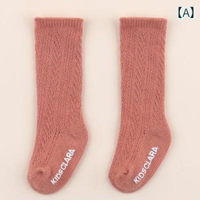 ハイソックス ベビー 赤ちゃん キッズ コットン 滑りにくい付靴下 メンズ レディース兼 かわいい おしゃれ 履きやい 柔らかい 快適 韓国 外出 日常着 レジャー 衣装 プレゼント