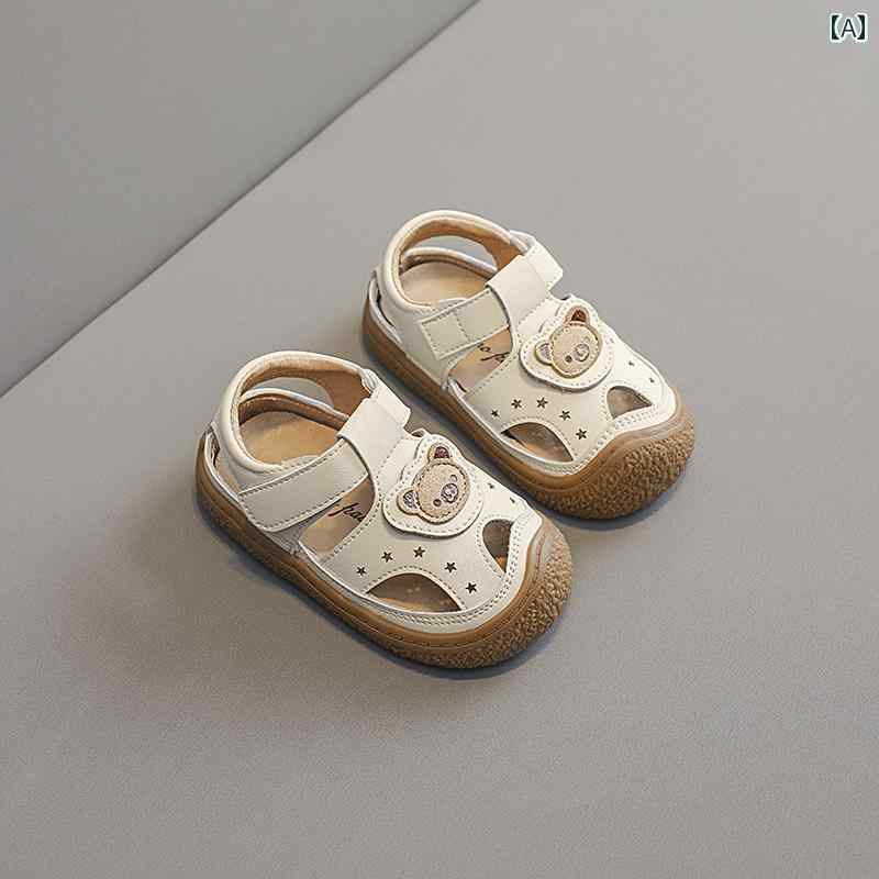 ベビー キッズ ジュニア 夏 サンダル メンズ レディース兼 滑りにくい アンチキック 軽量 ソフトソール 夏 通気性 赤ちゃん 幼児 子供 靴