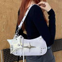 バック 鞄 おしゃれ ファッション クール ワンショルダー PUレザー ジッパー カジュアルストリート レディース レディース モダン スタイリッシュ
