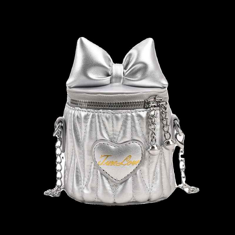 キッズ ミニバッグ 鞄 おしゃれ ファッション 子供 女の子 スタイリッシュ クロスボディ かわいい リボン ショルダーバッグ 女の子 小物入れ デイリー