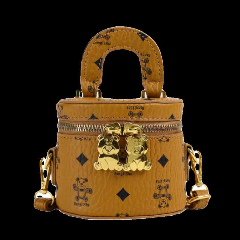 バッグ 鞄 おしゃれ ファッション 子供 クロスボディ 女の子 女の子 プレゼント バケツ クマ ハンドバッグ 小銭入れ カジュアル デイリー