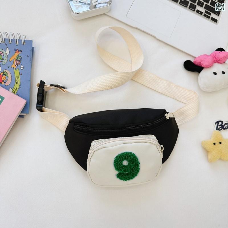 男の子 女の子 ウエストバッグ ショルダーバッグ 斜め掛けバッグ 子供バッグ カジュアル キッズ 小物入..