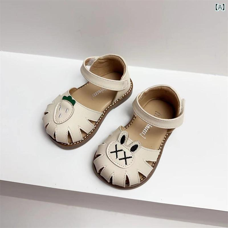 ベビー キッズ シューズ ソフトレザー かわいい 女の子 赤ちゃん 夏 韓国 滑りにくい 軽量 サンダル ソ..