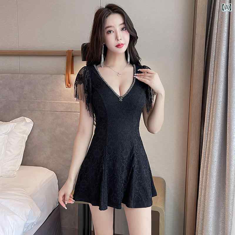 キャバドレス ミニスカート ワンピース スタイリッシュ 女の子 制服 ユニフォーム セクシー 魅惑 マッサージ サウナ ビューティーサロン フットセラピー フットマッサージ ヘルスクラブ レディース