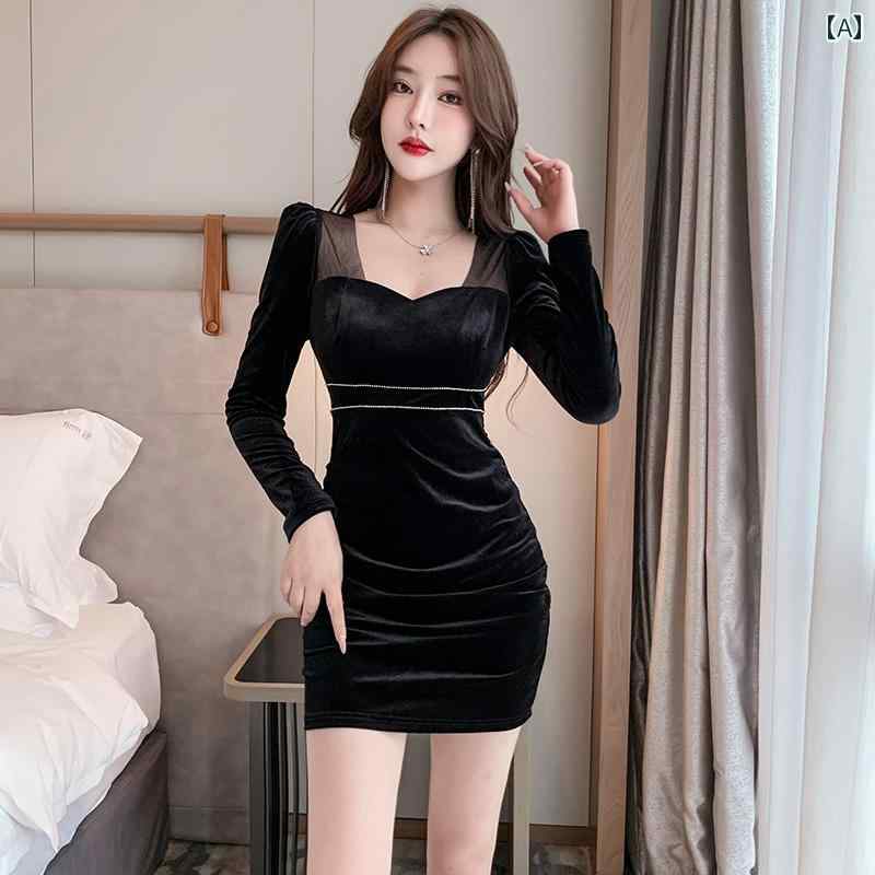 キャバドレス パーティー ミニスカート 接客 ラウンジ キャバ 夜の蝶 アゲハ 衣装 ワンピース ヒップラインフィット タイト セクシー 魅惑 アーバン スタイリッシュ レディース