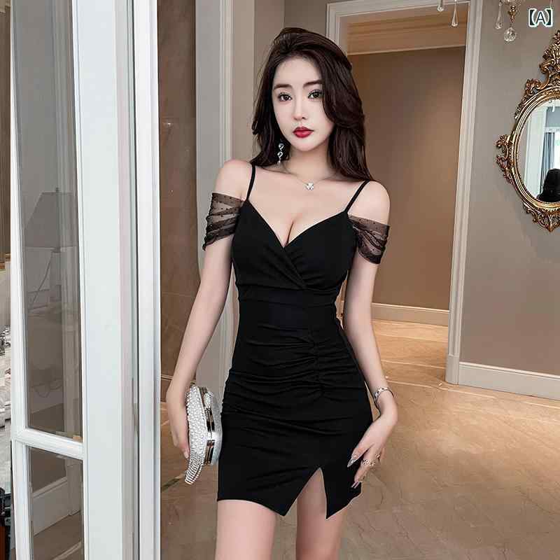 キャバドレス パーティー ミニスカート スリム サスペンダー 接客 ラウンジ キャバ 夏 衣装 ワンピース ヒップラインフィット タイト セクシー 魅惑 艶やか アーバン スタイリッシュ レディース