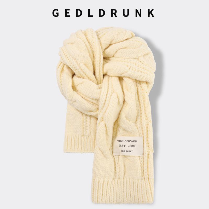 レディース 冬 ニット マフラー おしゃれ スカーフ ソフト ワックス 状 ソリッドカラー 韓国 ハイエンド 学生 暖かい スカーフ 厚手
