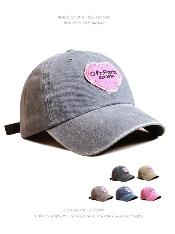 春 夏 カジュアル キャップ メイクし 女子 レトロ 古い 野球帽 かわいい る 大きい 頭囲 小さい ピンク 愛 ピーク キャップ