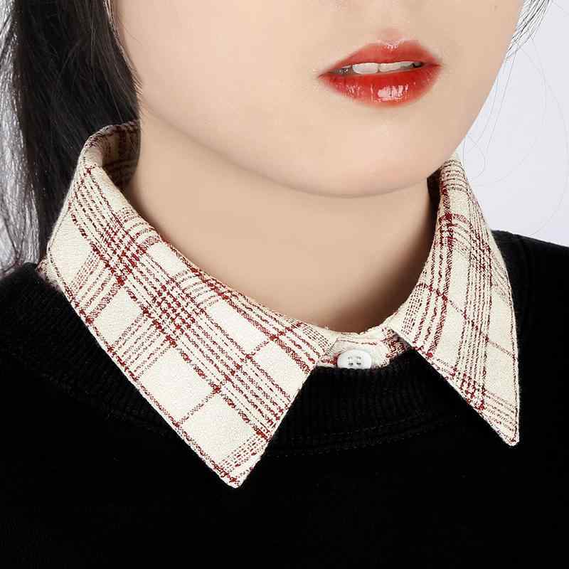 シャツ レディース 秋 冬 フェイク カラー つけ襟 ハイエンド 多機能 セーター トレーナー インナーウェア ユニバーサル アーティファクト(4)