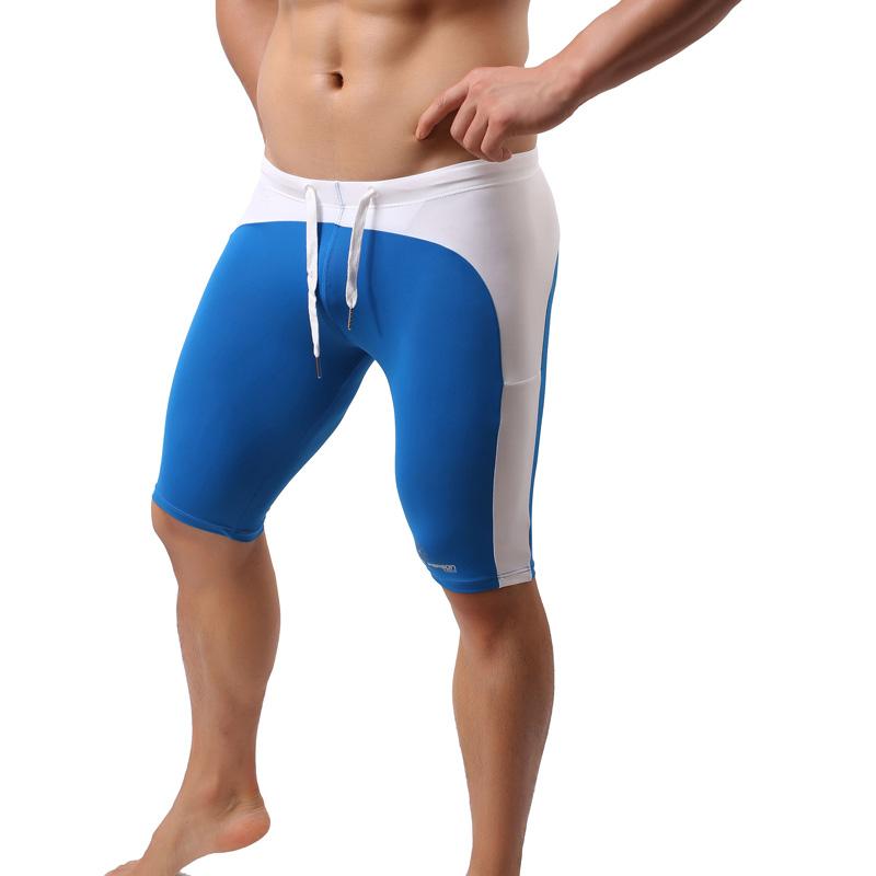 パンツ メンズ スイム ローウエスト スポーツ テザー 五分丈 式 水泳 ホーム フィットネス ヨガ ボディ..