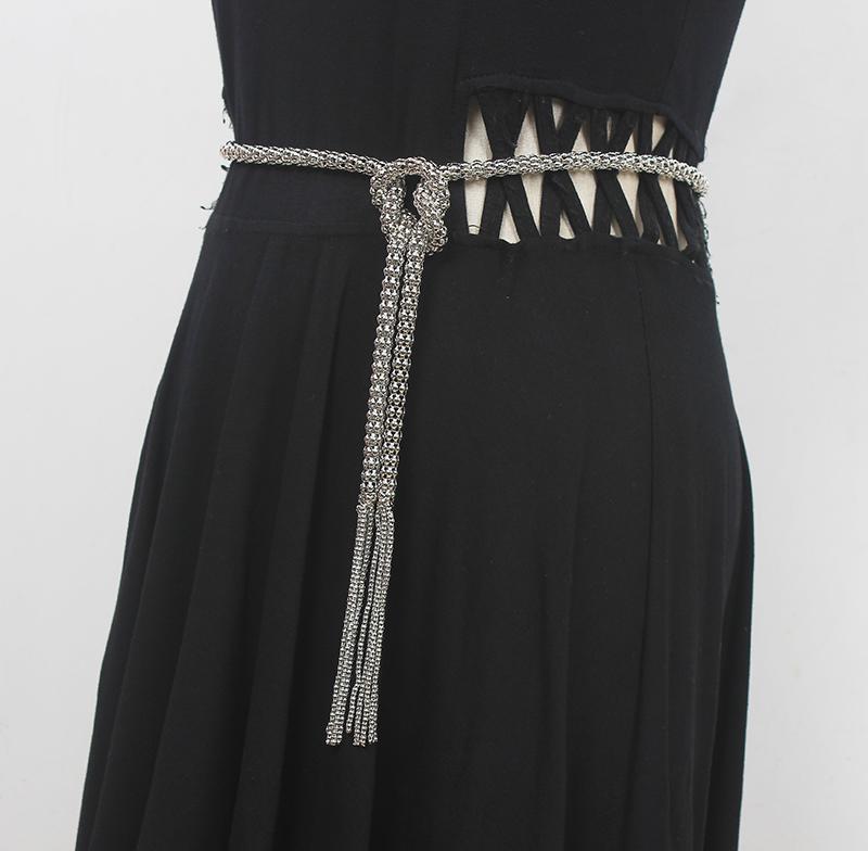 レディース ベルト おしゃれ ラインストーン ウエスト チェーン イン 魅惑的 ホット ガール ダンス フ..