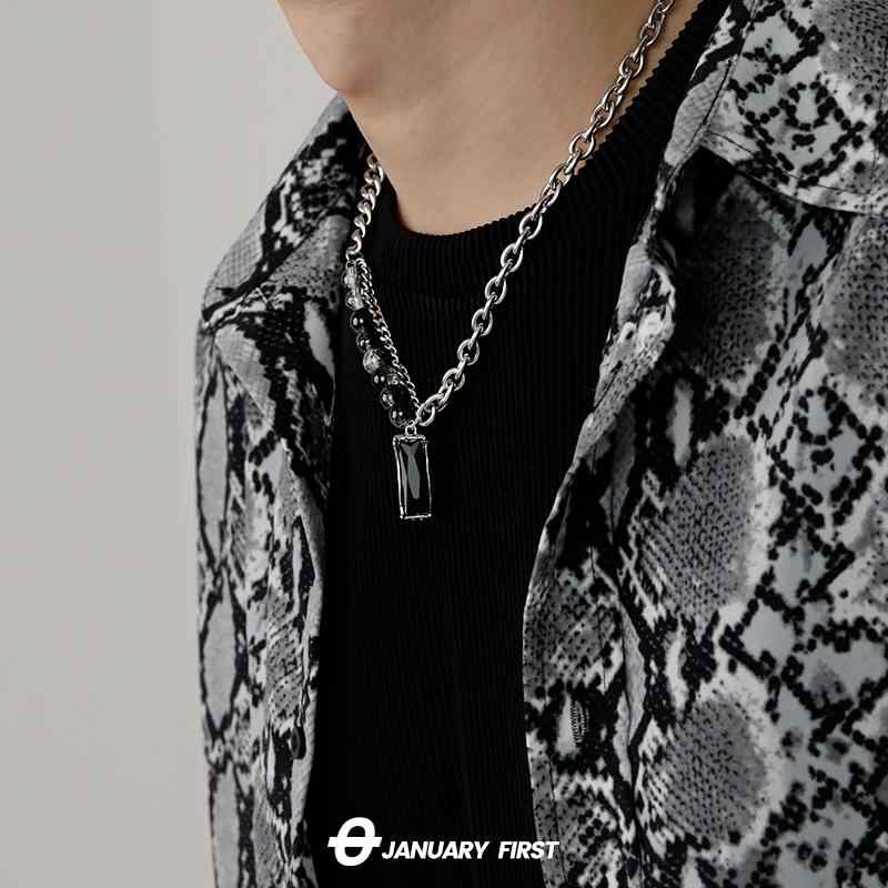 アクセサリー メンズ ネックレス ヒップ ホップ クール ハイエンド セーター チェーン ストリート