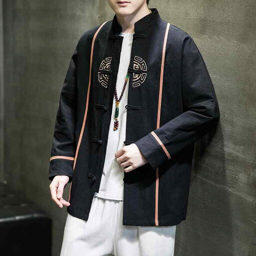 ジャケット メンズ 秋 春 中華風 漢服 レトロ フェアリー ローブ レトロ 衣装 綿 リネン 中国 唐 スーツ ジャケット メンズ 秋 春 中華風 漢服 レトロ フェアリー ローブ レトロ 衣装 綿 リネン 中国 唐 スーツ