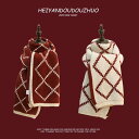 レディース 冬 ニット ウール マフラー おしゃれ 防寒 赤い スカーフ 韓国 チェック柄 暖かい 高級 学生 スカーフ