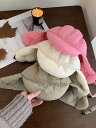 帽子 ダウン レディース 秋冬 韓国 暖かい ダウン入り 軽量 耳保護 フライングハット 登山 レディース ティーンエイジャー ファッション 調節可能 レジャー