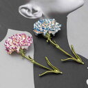 コート レディース ブローチ 卒業式 入学式 おしゃれ 韓国 カーネーション 花 カーディガン ピン