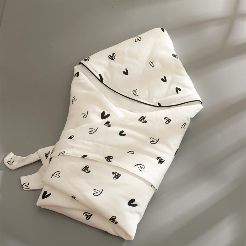 秋 春 夏 新生児 ブランケット 新生児 ブランケット 薄手 綿 ベビー 用品 オール シーズン ラップ クロ..