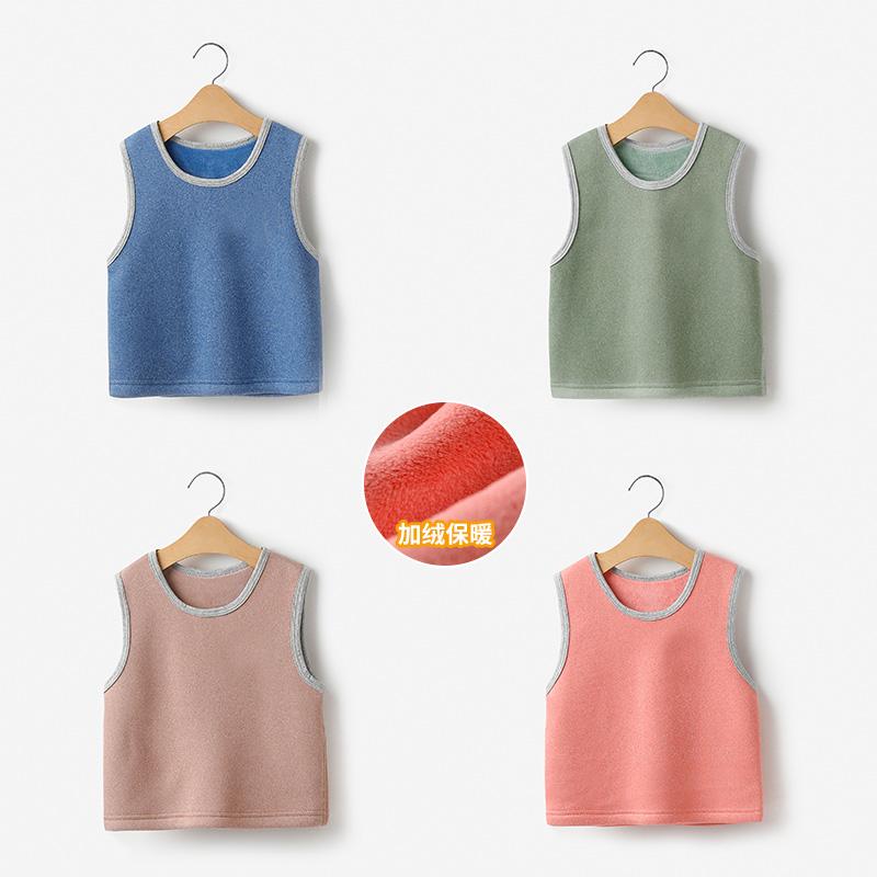 秋 冬 ベビー フリースベスト ベビー ベスト ナーウェア 男子 女子用 暖かく 肥厚 子供用 ベスト