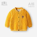コート 秋 冬 春 ウール 用 ベビー ベルベット ー 男子用 服 ラム 子供用 綿服 女子用 厚手 服