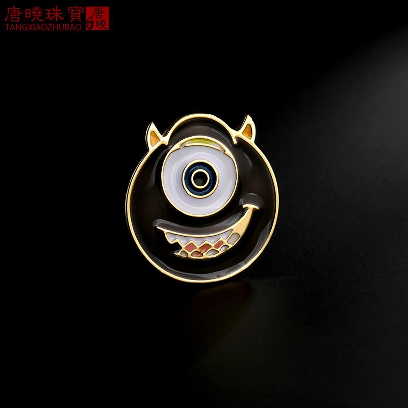 コート レディース ブローチ おしゃれ スーツ ピン 装飾 ハイエンド かわいい 片目 小さい モンスター 個性 カーディガン ファッション コサージュ