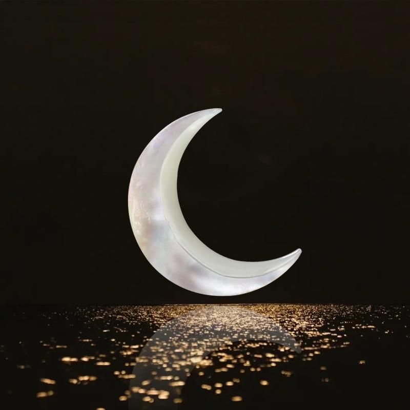 コート レディース ブローチ おしゃれ 大人かわいい 月 私 故郷 明 貝 月 ブローチ 女性 スーツ ブローチ コサージュ 装飾