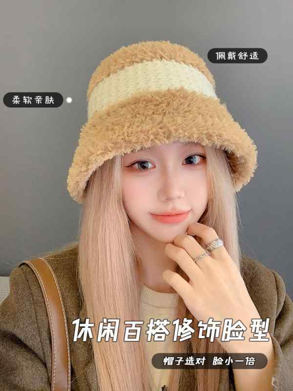 秋 冬 ニット 帽子 防寒 あったかい ネット 大きい 頭囲 帽 女性用 韓国 厚く 暖かい 耳保護 漁師