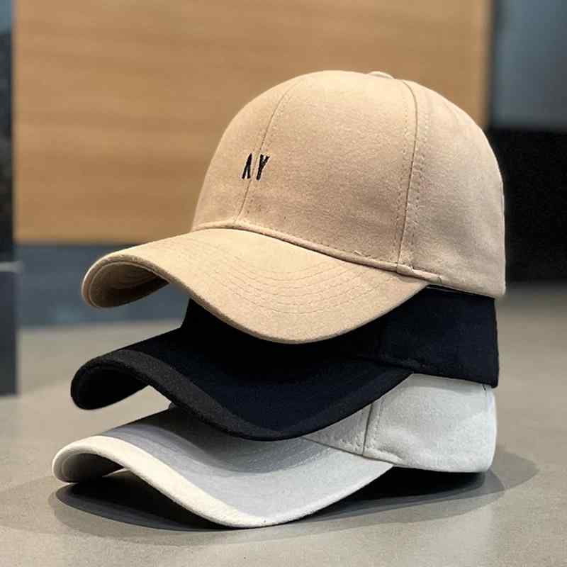 秋 冬 カジュアル キャップ 韓国 ins Nizi 刺繍 文字 アヒル タン ハット 女性用 カップル ベースボール キャップ