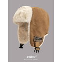 冬 パイロット帽 防寒 スエード ロシア 帽子 女性 裏起毛 厚手 暖かい 電気 自動車 屋外 サイクリング 耳保護 東北 帽子 男性