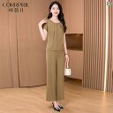 レディース スーツ パンツスーツ 半袖 夏 オフィスカジュアル 学校行事 エレガント スタイリッシュ おしゃれ 婦人服